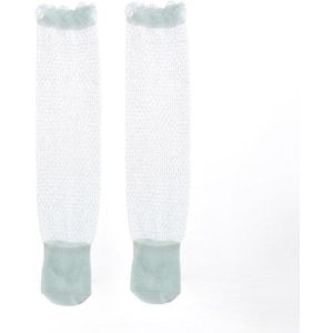 Warmom Zomer Kinderen Anti-Muggen Over-De-Knie Sokken Zomer Ultra-Dunne Mesh Effen Kleur heldere Zijde Kousen