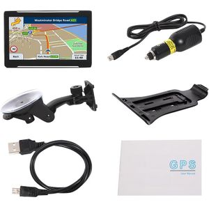 7 Inch 256Mb 8G Hd Capacitieve Scherm Draagbare Gps Auto Auto Navigatie Systeem