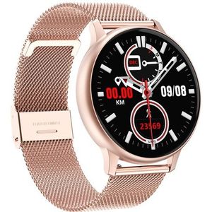 Smart Horloge Mannen Vrouwen Touch Screen Intelligente Fitness Horloge Hartslagmeter Bluetooth Stappen Tracker Sport Horloge