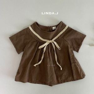 Meisjes Shirts Koreaanse Kinderkleding Zomer Meisje Baby Girl Sweet Leuke En Comfortabele Singels Shirt Top