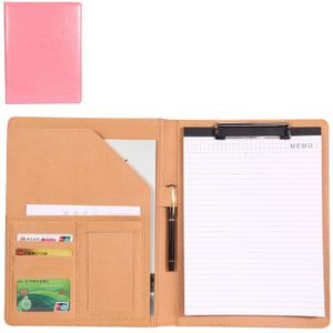 1pcsA4 klembord map combinatie multifunctionele lederen map contract office manager map schrijfblok bestand contract