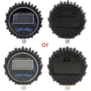0-200PSI Digitale Lcd Bandenspanningsmeter Auto Air Psi Meter Manometer Bandenspanning Tester 1/8 Npt