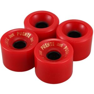 Puente 4Pack Skateboard Wielen Pu Wearable Flexibele Duurzaam 70X51mm Skateboard Wederopbouw Of Reparatie Kit