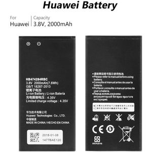 HB474284RBC Batterij Voor Huawei Y550 Y560 Y625 Y635 Y5 G521 G620 Honor 3C Lite Y550-L01 Y550-L02 Y550-L03 Y560 Y625 Y635 y5
