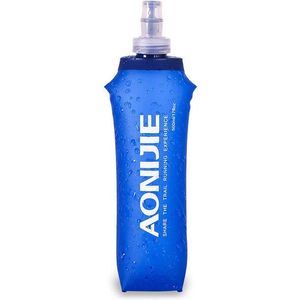 Aonijie 250Ml 500Ml Tpu Soft Drink Waterfles Opvouwbare Waterzak Fles Voor Outdoor Sport Camping Gezondheid Gratis bpa