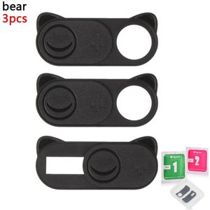 Universele Plastic Webcam Cover Sluiter Magneet Slider Camera Cover Voor Iphone Laptop Mobiele Telefoon Len Privacy Stickers