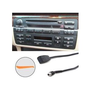 Originele Standaard 3.5Mm Auto Aux In Input Interface Adapter MP3 Radio Kabel Voor Bmw E39 E53 X5 E46 auto Accessoires