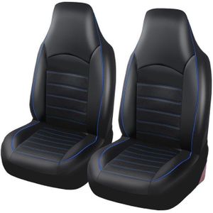 2 Stuks Pu Leer Voor Auto Bekleding Mode Stijl Hoge Rug Emmer Auto Bekleding Universele Auto Interieur Auto seat Protector