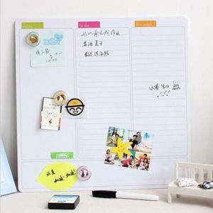 Mini Whiteboard Whiteboard Weekplanner Takenlijst Schrijfbord Koelkast Maand Planner Koelkast Magnetische Prikbord