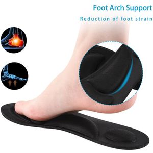 Orthopedische Inlegzolen Platvoeten Arch Ondersteuning Memory Foam Plantillas Fascitis Schoen Pad Orthopedische Voet Insert Binnenzool Pads