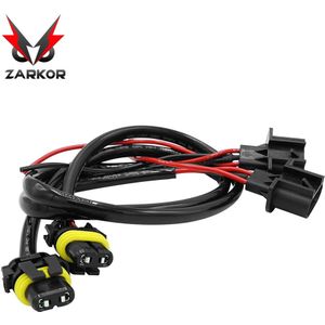 Zarkor H13 Power Cable Cord Connector Plug Licht Socket HID Auto licht accessoire koplamp mistlamp kabels uitbreiding bedrading