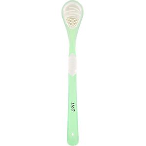 1Pc Dubbele Kanten Siliconen Tongreiniger Frisse Adem Verwijderen Halitose Tong Reinigen Tong Schraper Mondhygiëne Care Tools