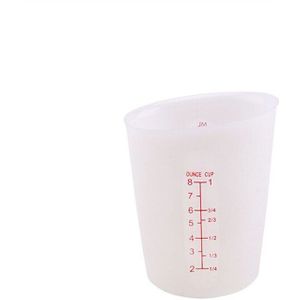 250Ml Paars Groen Roze Plastic Afgestudeerd Maatbeker Voor Bakken Beker Vloeibare Meten Jug Cup Container