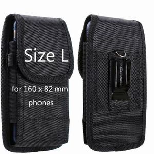Taille Telefoon Tas Voor Samsung Galaxy A41 A31 A11 A10E A01 M11 M20 M30S M31 Xcover Pro Case Nylon Robuuste belt Pouch Holster Cover