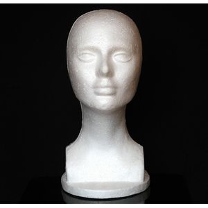 Vrouwelijke Foam Mannequin Oefenpop Head Model Multifunctionele Nuttig Winkel Pruik Haar Sieraden Display Stand