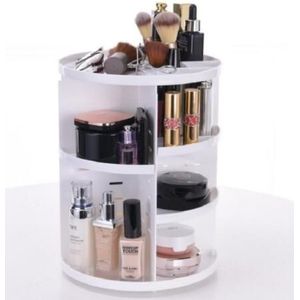 360 Graden Roterende Cosmetische Make-Up Organizer Opbergbox Plank Display Acryl
