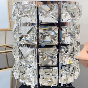 Prachtige Kristallen Make-Up Organizer Brush Storage Kaptafel Schoonheid Wenkbrauwpotlood Cosmetische Borstel Opslag Houder Penteadeira