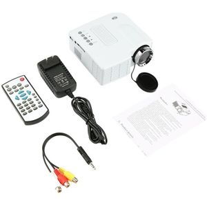 UC28 Mini Projector Hd Thuis 1080P Micro Draagbare Led Projector Lcd Display Technologie Voor Thuis Entertainm Conferentie Systeem