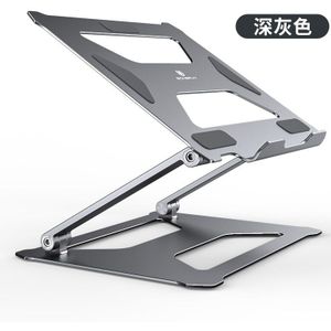 Laptop Stand Voor Macbook Pro Air Notebook Aluminium Opvouwbare Dubbele Hoogte Verhogen Laptop Stand Desktop Houder Voor Pc