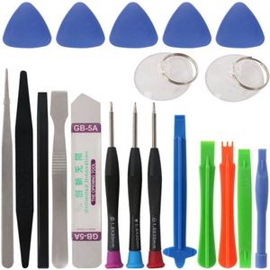 20 In 1 Mobiele Telefoon Reparatie Tools Kit Opening Tool Schroevendraaier Set Voor Samsung Xiaomi Iphone X 8 7 6S 6 Plus 11 Pro Xs