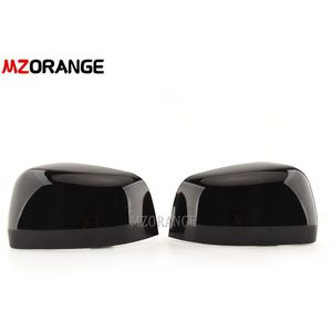 Zijspiegel Cover Cap Case Shell Bekleding Voor Jeep Grand Cherokee Voor Dodge Durango Zwarte Deur Wing achteruitkijkspiegel Cover