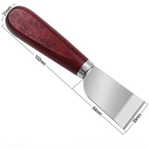 Diy Craft Leather Trimmen Mes Lederen Carving Tool Leer Snijden Mes Dunner Mes Schop Leer Mes Snijden Mes