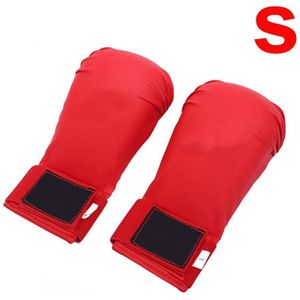 Hoge Karate Handschoenen Boksen Hand Guard Gratis Vechten Sanda Training Beschermende Voor Volwassen Apparatuur
