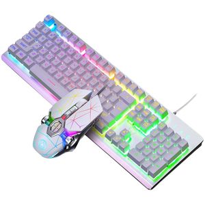 104 Toetsen Rgb Aluminium Gaming Toetsenbord En Rgb Gaming Muis Set