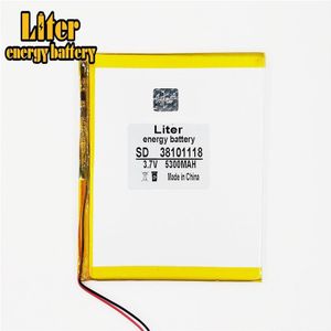 Polymeer 5300 Mah 3.7V 38101118 Smart Home Li-Ion Batterij Voor 8 Inch 9 Inch 10 Inch