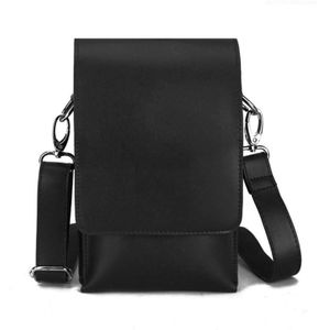 Professionele Kapper Schaar Tas Met Schouderriem Draagbare Faux Leer Haar Kam Houder Pouch Case Taille Pack