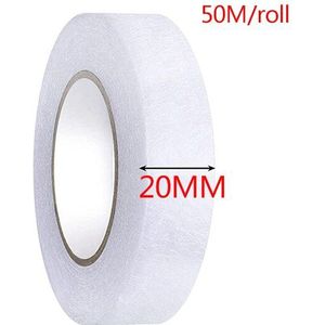 50M Dubbelzijdige Stof Fusing Tape Zoom Tape Geen Naai Zomen Tape Opstrijkbare Tape Lijm voor Broeken Jurken kleding Accessoires