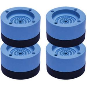 4Pcs Wasmachine Rubber Voeten Anti-Slip En Geluidsreducerende Matten Koelkast Anti-Vibratie Pad Keuken badkamer