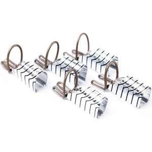 ROSALIND 5 stks/doos Herbruikbare Nail Care Aluminium formulieren voor nail extension Tool Vinger Rust voor UV Gel Nagel Verstelbare