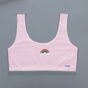 Meisje Beha Tiener Crop Top Ondergoed Vest Racerback Puberteit Sport Training Bras Brief Streetwear Tube Top Jaar 7-14Y 10 9