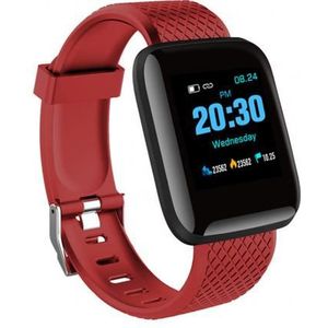 Smart Armband 1.3Inch Scherm Hartslagmeter Stappenteller Sport Smart Armband Voor Android Ios Horloge Accessoires