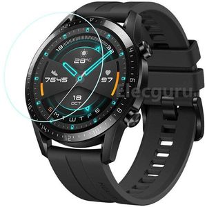 Voor Huawei Horloge GT 2 (46mm) gehard Glas Screen Protector 9H Krasbestendig Explosieveilige Smartwatch Beschermende Glas, 3 Pack