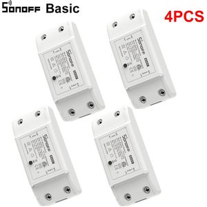 Itead Sonoff Basic R2 Wifi Schakelaar Module Smart Home Timer Lichtschakelaar Universele Diy Switch Werkt Met Alexa Google Thuis