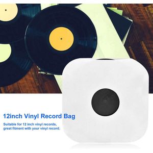 20Pcs 12Inch Vinyl Record Witte Zak Anti-Statische Cd Speler Beschermhoes Cover Vinyl Record Protecter Voor 12 ''Vinyl Records