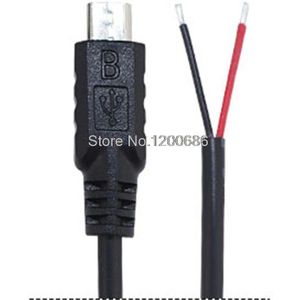 MICRO USB mini 5P mini5P USB Kabel Pigtail 0.3M Micro 5pin USB Vrouwelijke Jack 4 draden Power Pigtail kabel Cord DIY