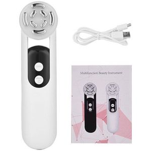 5 In 1 Facial Elektrische Gezicht Massager Led Microstroom Trillingen Massage Schrapen Lifting Board Gezicht Aratus Beauty Corrector Dunne