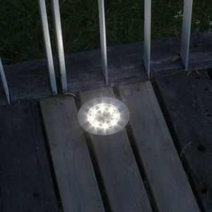 Solar Led Waterdicht Begraven Light Outdoor Tuin Vloerlamp Huis Zonne-verlichting LB88