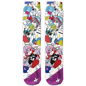 Cartoon Panda Vrouwen Sokken Grappige Kawaii Harajuku Girly Roze Stijl Sokken Voor Vrouwelijke Streetwear Zwart Wit Meisje