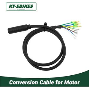 Kt Julet Kabel Elektrische Fiets Waterdichte Converteren 9 Pin 36V 48V 72V Extension Conversie Kabel Voor Ebike motor