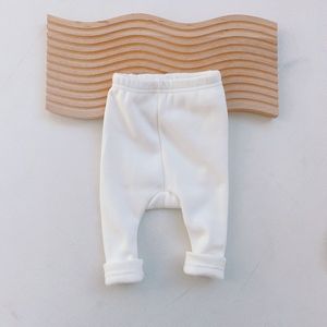Broek Geribbelde Elastische Gestreepte Broek Effen Kleur Baby Kleding Voor Kinderen Peuter Jongens Meisje Kleding Casual Baby Broek Dieptepunt