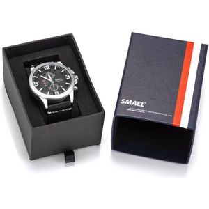 Smael Originele Geschenkdoos Voor Sport Horloges Mentale Doos Mannen Horloge Accessoire Led Digitale Horloge Doos Bescherming Sqaure Doos Voor horloge