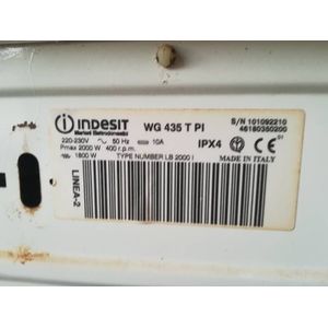 Wasmachine Riem Voor Indesit Wg 435 Tp I 46180350200