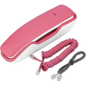 Thuis Telefoon Vaste Wall Mount Telefoon Nummerherhaling Ondersteuning Mute/Pauze-functie Voor Home Office Hotel Mini Telefoon