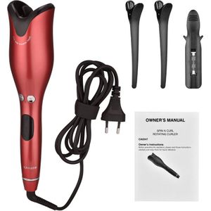 Automatische Krultang Air Curler Wand Krul 1 Inch Roterende Magic Krultang Salon Gereedschap Auto Haarkrulspelden Gratis