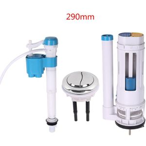 1Set Universele Vervangingen Toilet Tank Fittingen Kit Dual-Flush Toilet Reparatie Gereedschap Voor Thuis Badkamer Benodigdheden