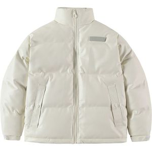 Mannen Winter Lederen Jas Dikke Losse Koudebestendig Overjas Mode Zwarte Motorfiets Lederen Jas Mannen Pu Jassen XS-XXL